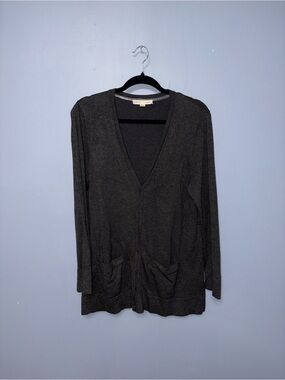Cleo | Gray Button Down Cardigan | Size Medium